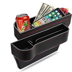 Car Seat Gap Filler Organizer  - Black